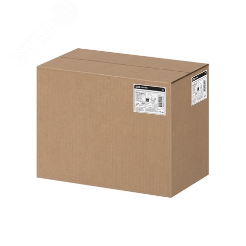 Распаячная коробка ОП 80х80х50мм, крышка, IP54, 7 входов 6