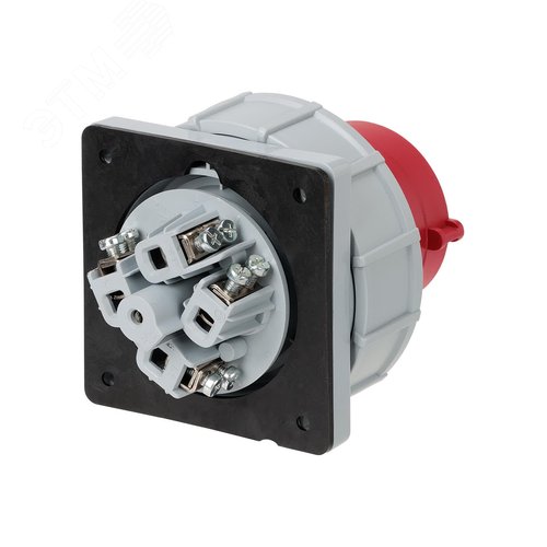 Вилка скрытой установки IP67 63А 3Р+РЕ 380В TDM - фото 4