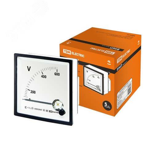 Вольтметр В96П 600В-1,5 - TDM ELECTRIC