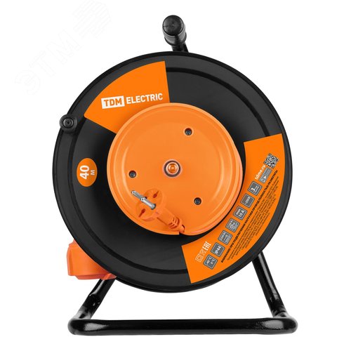 Удлинитель силовой УК10-001 (штепсельное гнездо/40м ПВС 2х1,0) 4