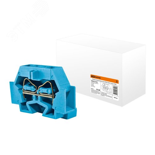 Микроклемма модульная МКМ 4мм2 синяя TDM - TDM ELECTRIC