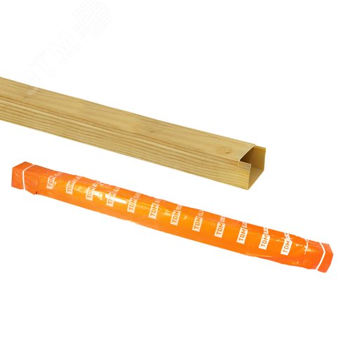 Кабель-канал 12х12 желтая сосна 3D 140м TDM