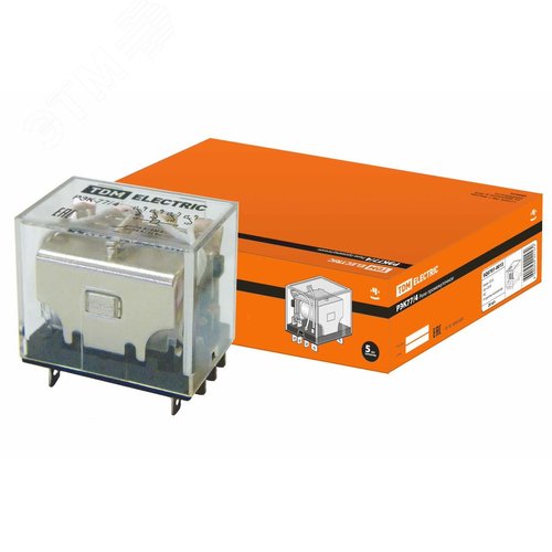 Реле РЭК77/4 10А 24В AC