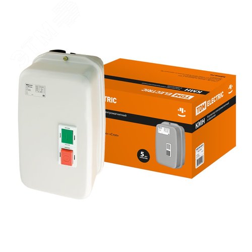Контактор КМН34062 40А в оболочке Ue=380В/АС3 IP54 - TDM ELECTRIC