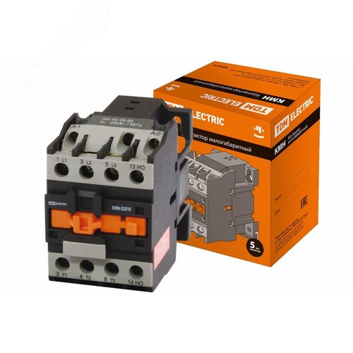 Контактор КМН-23210 32А 230В/АС3 1НО - TDM ELECTRIC