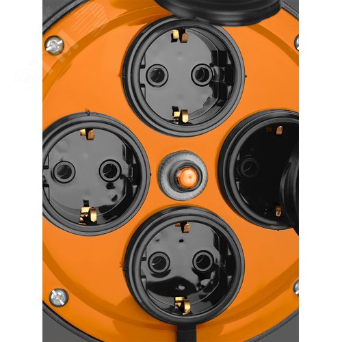 Удлинитель силовой УКз16-004 (IP44 4 места/40м ПВС 3х1,5) 4