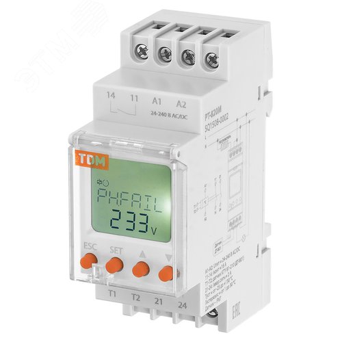 Реле температуры РТ-820M (-25+130C, 24-240В АС/DC, с датч IP67, ЖК) - фото 2