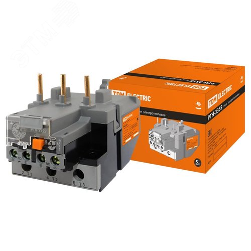 Реле электротепловое РТН-3355 30-40А - TDM ELECTRIC