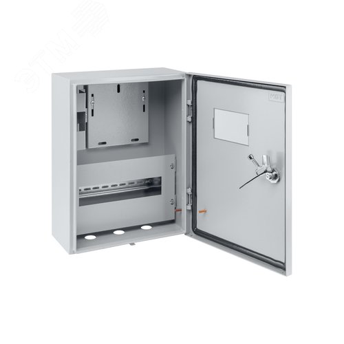 Корпус металлический ЩУ-1ф/1-0-12 IP66 (ЩУРН-1/12 IP66) (395х310х165) - TDM ELECTRIC