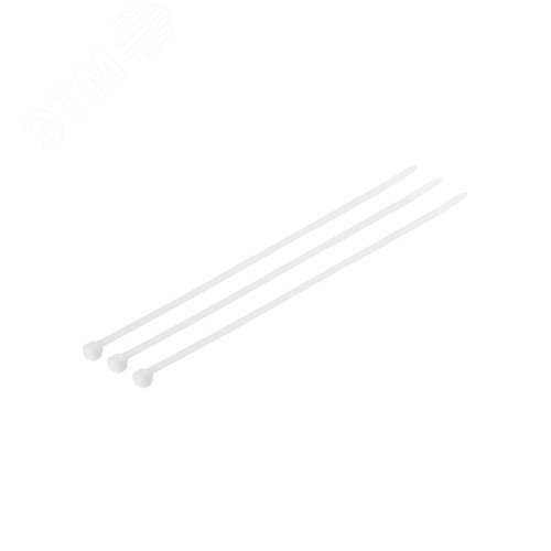 Хомут 7,6х500мм нейлон (белый) (100шт) 3