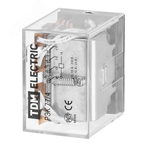 Реле РЭК77/4 10А 230В АC 2