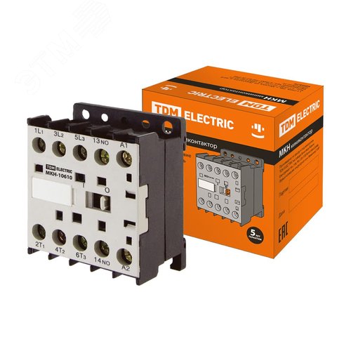 МКН-10610 6А 24В 1НО TDM - TDM ELECTRIC