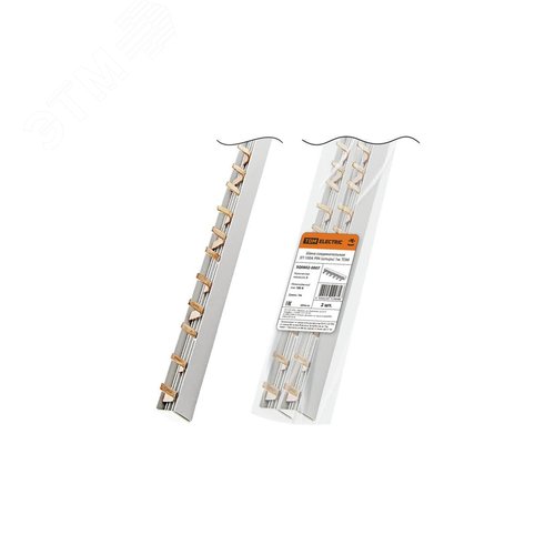 Шина соединительная трехополюсная 100A PIN (штырь) 1м - TDM ELECTRIC