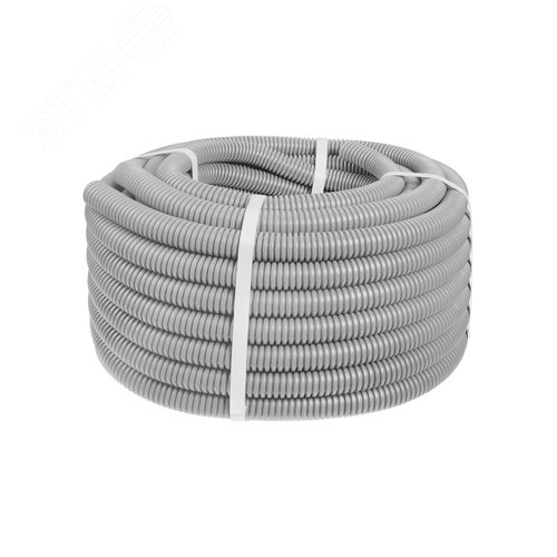 Труба гофрированная ПВХ d 25 с зондом 25 м легкая TDM 3