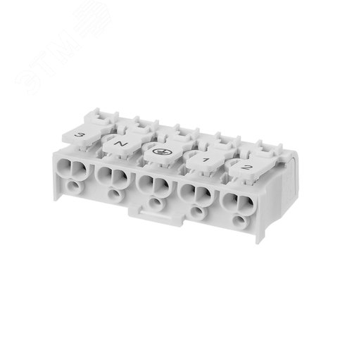 Клемма пружинная соединительная КСП5-3L+N+PE, 16 A TDM - фото 2