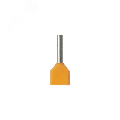 Наконечник штыревой втулочный изолированный (двойной) НШвИ (2) 0,5?8 (100 шт) TDM 4