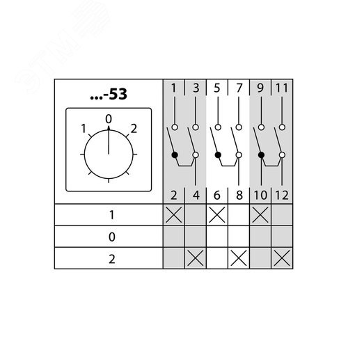 КПУ38-40/53 (1-0-2 3р) TDM 2