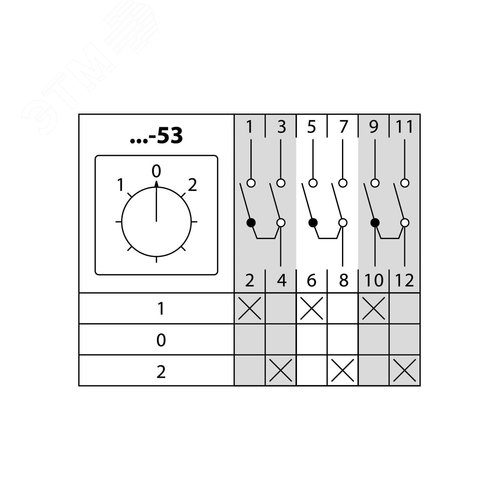 КПУ11-16/53 (1-0-2 3р) TDM - фото 2