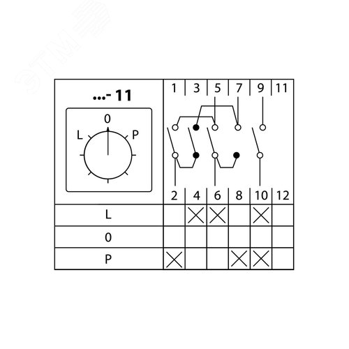 КПУ11-63/11 (реверс) TDM 2