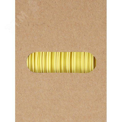 Термоусаживаемая трубка ТУТнг 8/4 желтая (100 м/ролл) TDM 5