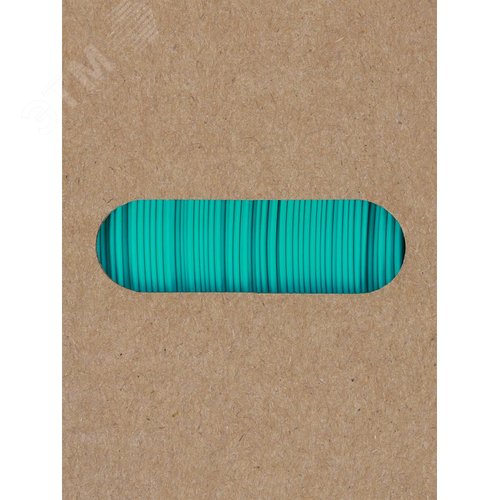 Термоусаживаемая трубка ТУТнг 12/6 зеленая (100 м/ролл) TDM 5