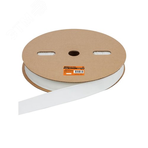 Термоусаживаемая трубка ТУТнг 25/12,5 белая (50 м/ролл) TDM 4