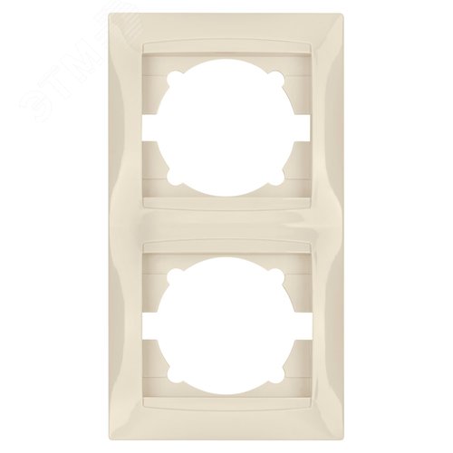 Рамка 2-х постовая вертикальная сл. кость Лама TDM 3