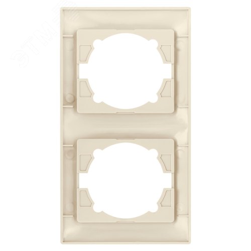 Рамка 2-х постовая вертикальная сл. кость Лама TDM 4