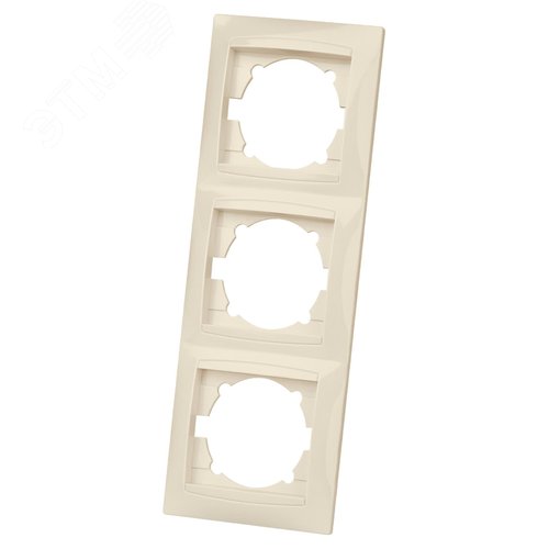 Рамка 3-х постовая вертикальная сл. кость Лама TDM 2