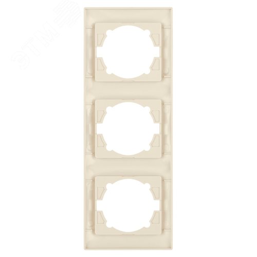 Рамка 3-х постовая вертикальная сл. кость Лама TDM 4