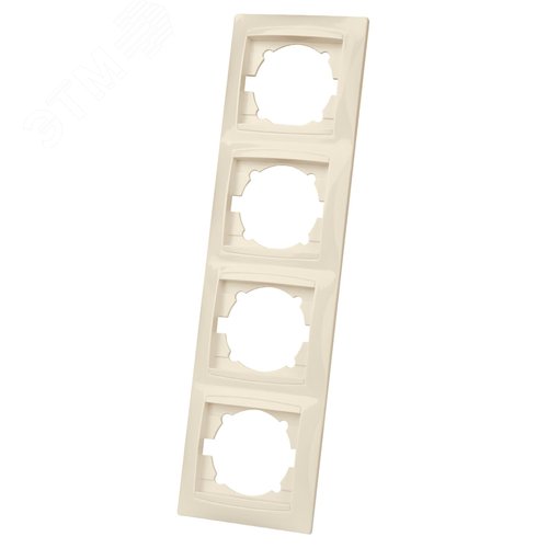 Рамка 4-х постовая вертикальная сл. кость Лама TDM 2