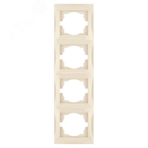 Рамка 4-х постовая вертикальная сл. кость Лама TDM 3