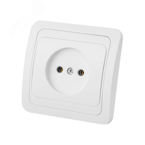 Розетка 2П 10А белая  Валдай 2