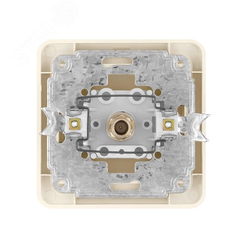 Розетка TV (SAT) F-типа сл. кость  Валдай  TDM 4