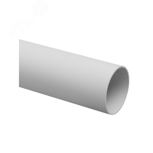 Труба гладкая жесткая ПВХ d 63 (21 м) длина 3 м. серая TDM 3