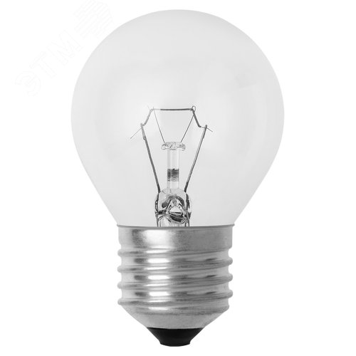 Лампа накаливания 'Шар прозрачный' 40 Вт-230 В-Е27 4
