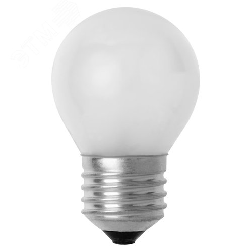 Лампа накаливания 'Шар матовый' 40 Вт-230 В-Е27 3