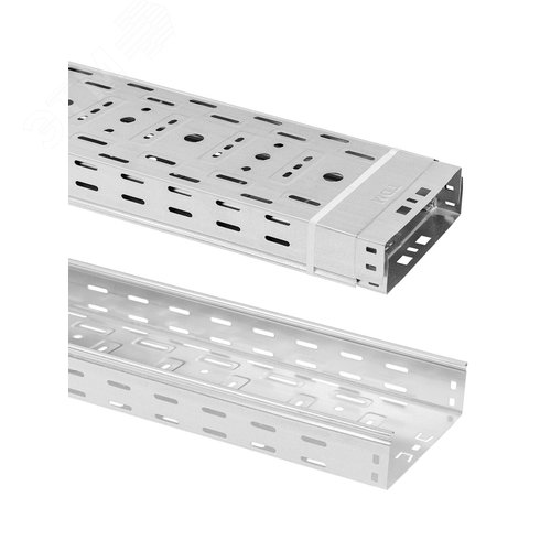 Лоток перфорированный 80х200х3000-1.0 мм TDM - TDM ELECTRIC