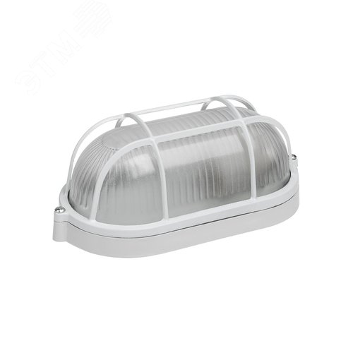 Светильник НПБ1402 белый/овал с решеткой 60Вт IP54 (SQ0303-0036) 4