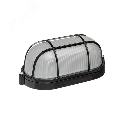 Светильник НПБ1402 черный/овал с решеткой 60Вт IP54 2