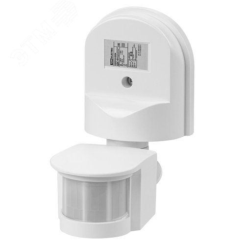 Датчик движения настенный ДДС-01 1100Вт, 5-480с, 2-12м, 5+Лк, 180гр, IP44, - фото 5