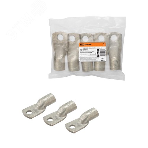 Наконечник кабельный медный луженый под опрессовку ТМЛ 240-16-24 ГОСТ 7386-80