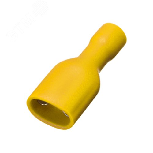 Разъем плоский полностью изолированный РППИ-М 55-250 желтый мама 50 шт TDM