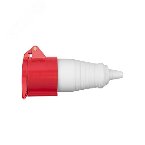 Розетка 214 переносная 3Р+РЕ 16А 380В IP44 TDM - фото 2