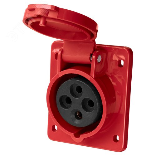 Розетка 414 скрытая 3Р+РЕ 16А 380В IP44 TDM - фото 2