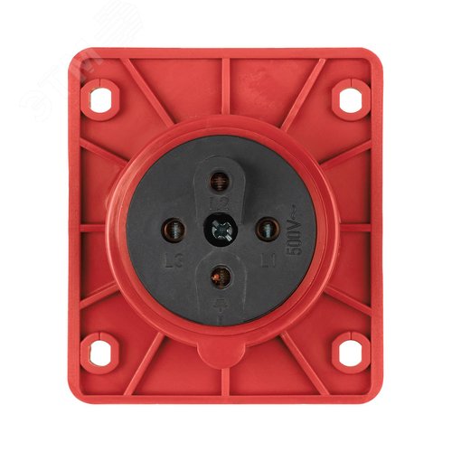 Розетка 414 скрытая 3Р+РЕ 16А 380В IP44 TDM - фото 9