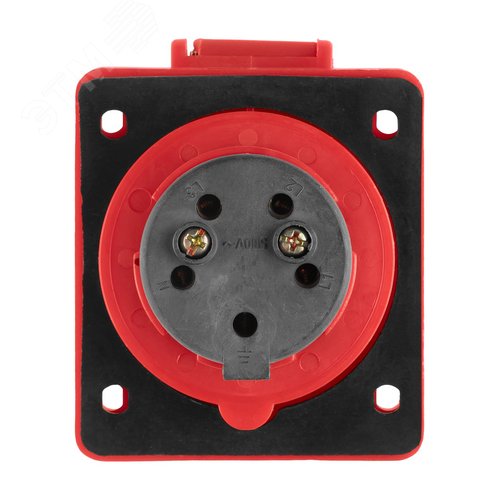 Розетка 415 скрытая 3Р+РЕ+N 16А 380В IP44 TDM - фото 7