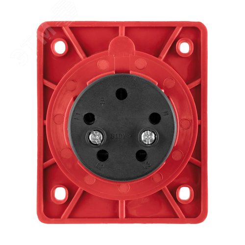 Розетка 425 скрытая 3Р+РЕ+N 32А 380В IP44 TDM - фото 9