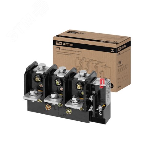 Реле электротепловое токовое РТТ-325 П УХЛ4  63А (53,5 - 72,3)А TDM