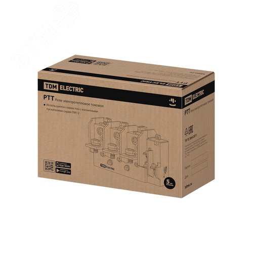 Реле электротепловое токовое РТТ-326 П УХЛ4 125А (106,0 - 143,0)А TDM 7